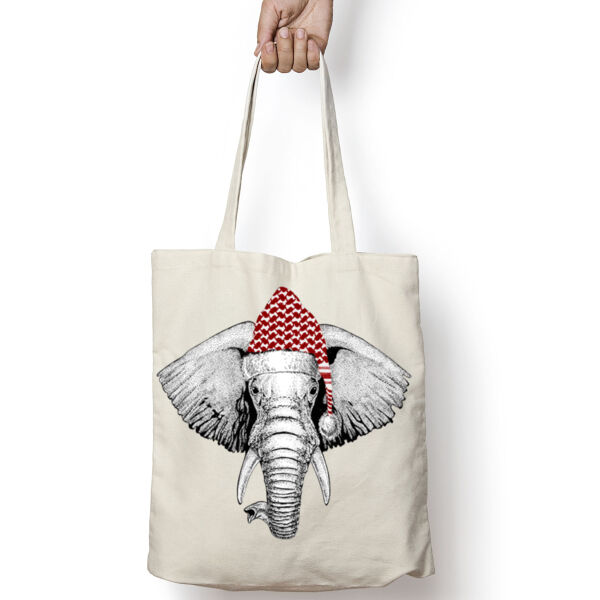 Elephant Shmagh Christmas Hat Thumbnail